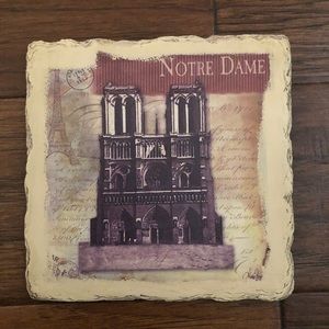 Paris Decor Notre Dame Cathedral Wall Hanging